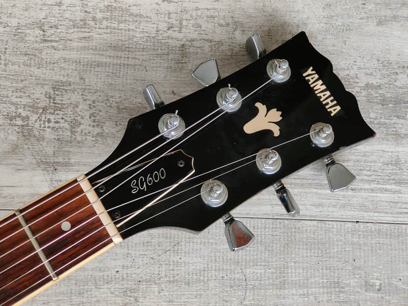 1981 Yamaha Japan SG-600 Double Cutaway (Black) | Reverb