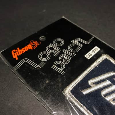 RARE 1970 Gibson LOGO Patch GG-910 Nihon (Made In Japan / NEW OLD STOCK / SEALED) image 4