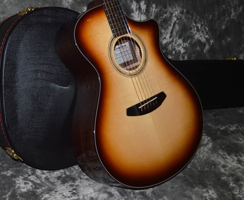 2022 Breedlove - Premier Concerto CE Adirondack - Burnt Amber image 1