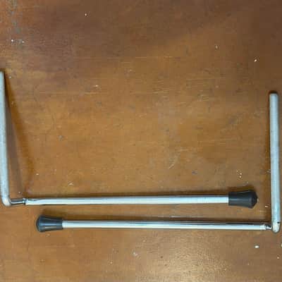Vintage 1960-1970s 3/8” (9.5mm) Gull Wing Bass Drum Spur Pair image 2