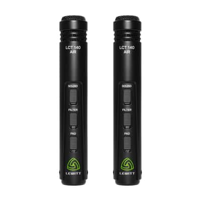 Lewitt LCT 140 AIR Small-Diaphragm Condenser Microphone - Stereo Pair image 1