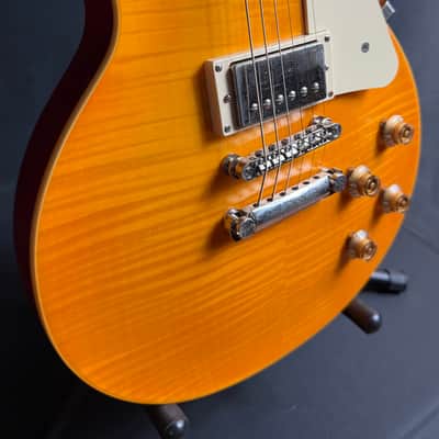Epiphone IGC 1959 Les Paul Standard Electric Guitar Lemon Burst Finish w/ OHSC image 6