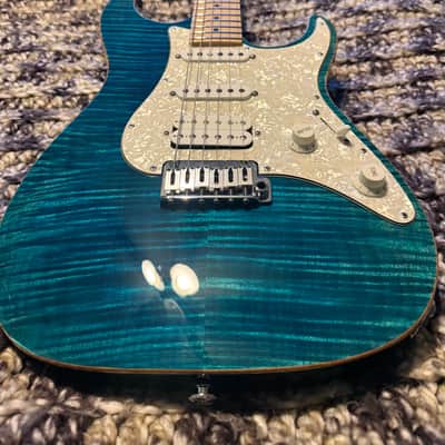 Suhr Standard Plus with Maple Fretboard 2013 - 2017 - Bahama Blue image 19