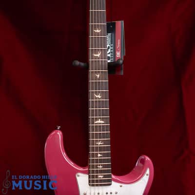 PRS SE Silver Sky Dragonfruit w/ Gig Bag image 2