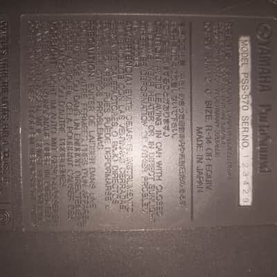 Yamaha PortaSound PSS-570 Multi-Programmable Keyboard image 18