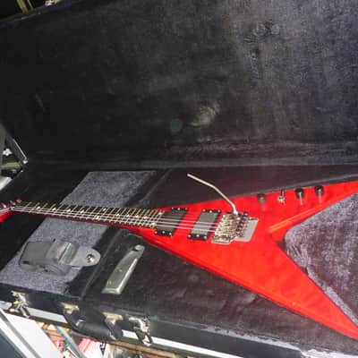 B.C. Rich 5 Piece Quilt Top NJ Neck Thru Series Jr. V w/CASE image 1