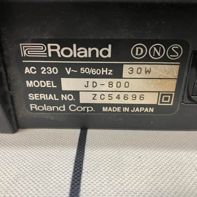 Roland JD-800 with original manuals, without red glue, just serviced image 13