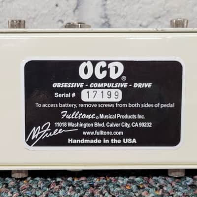Fulltone OCD V1 Series4 (v1.4) Rico Signed Overdrive Pedal #17199 image 7