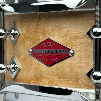 Craviotto 4x14" Private Reserve Snare Drum - Birdseye Maple image 6