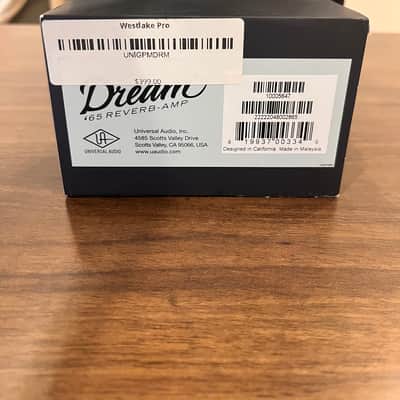 Universal Audio Dream ’65 Reverb Amplifier 2022 - Present - Black image 2