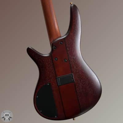 Ibanez SR800 Aged Whiskey Burst Flat 2016 - 4-String Bass - Very Good+ Condition image 13