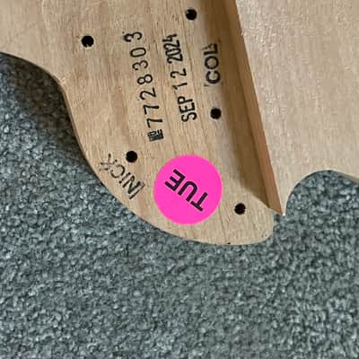 Fender Ultra II Meteora body bass unfinished image 2