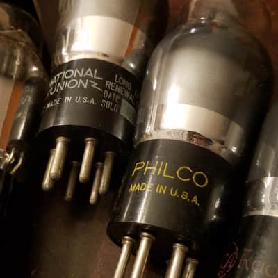 RCA etc. ONE (1) Type 42 Pentode Power Antique tNOS AT1000 TESTED Vacuum Tube Engraved Copper Pillar image 6