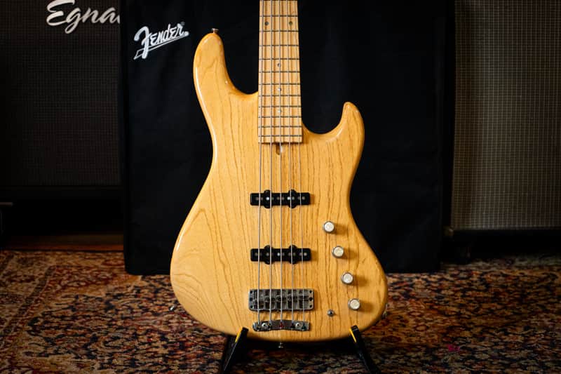 Crews Maniac Sound Be Bottom 21 – 5-String – Swamp Ash – Active Electronics – Very Good Condition image 1