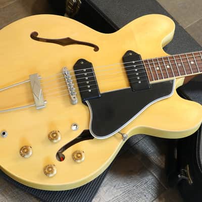 Minty! 2010's Gibson Custom Shop '59 Historic ES-330 Semi-Hollow Electric Guitar Natural + COA OHSC image 2