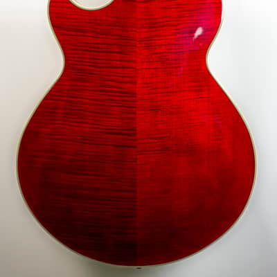 D'Angelico EX-BASS Archtop Bass Guitar in Cherry image 3