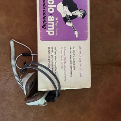 Royal Deluxe Solo Amp powered headphones for guitar 1970s image 2