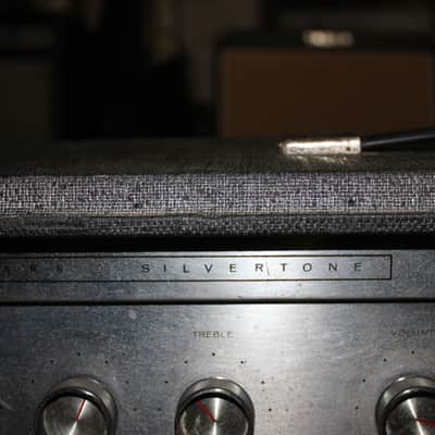 Silvertone - Sears Twin Twelve with Model 1484 Amp & Cabinet image 7