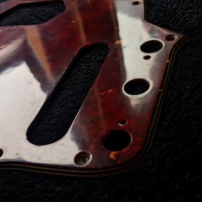 Jaguar Tortoise Shell Pickguard - USA/Squier CV Spec Medium Aged image 7