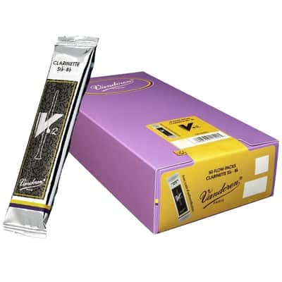Vandoren Bb Clarinet V.12 Reeds Strength 2.5, Box of 50 image 1