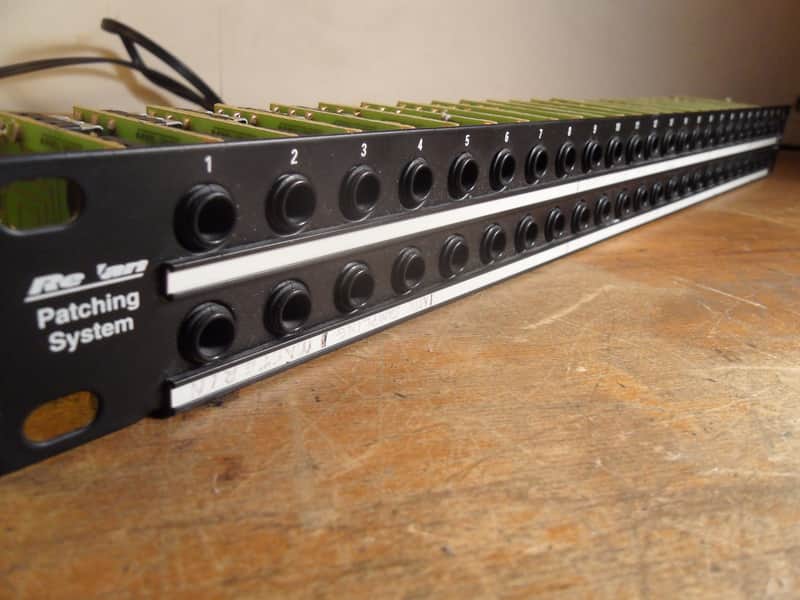 AP Audio Re'an RPM48S 48-Point Balanced Patchbay. image 1