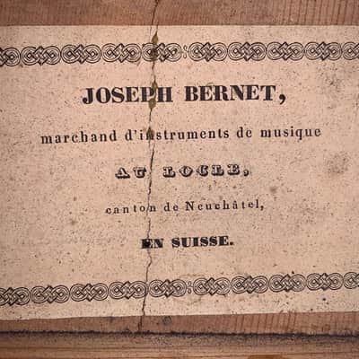 Early Romantic Viennese Guitar (J. G. Stauffer Workshop) 1850's image 17