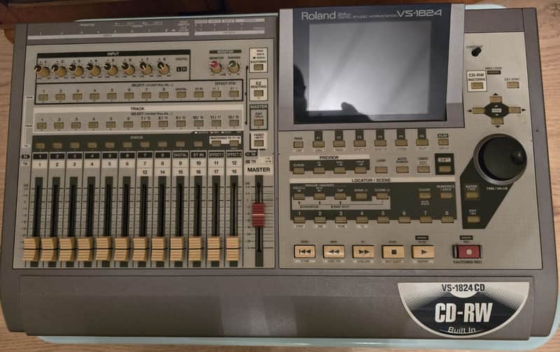 Roland VS-1824CD 24-Bit Digital Studio Workstation 2002 - 2003 - Gray image 1