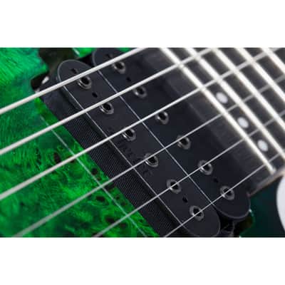 Schecter C-6 Pro FR Aqua Burst - Electric Guitar image 4