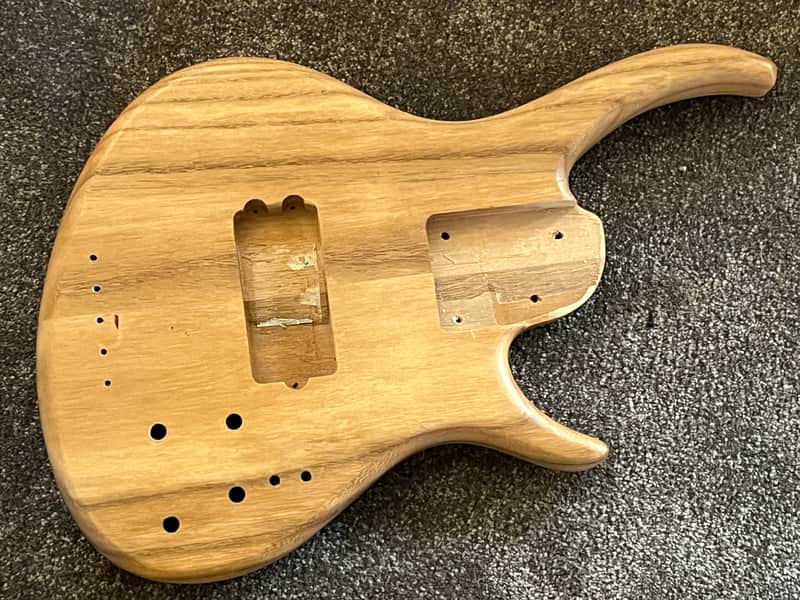Tobias Growler V bass body - Natural Satin image 1