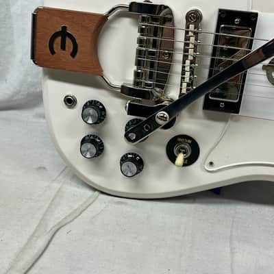 Epiphone Crestwood Custom Tremotone - Polaris White image 5