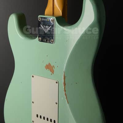 Fender Custom Shop 58 Stratocaster Relic  2022 - Surf Green (COD 2169UG) image 15