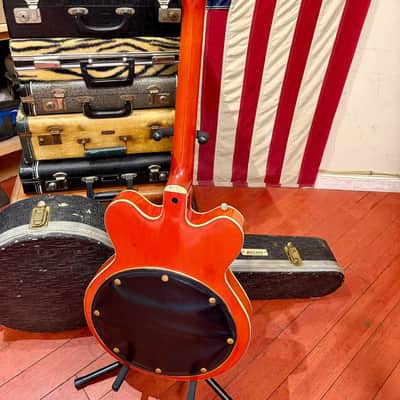 1967 Gretsch Chet Atkins 6120 Western Orange w/ Original Hardshell Case image 6