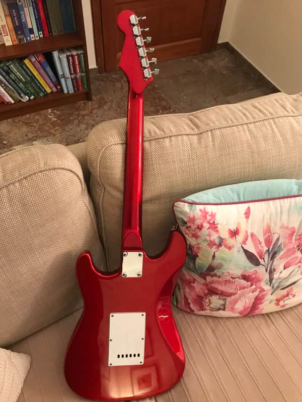 VERY RARE Kimaxe Stratocaster 1992 - Metallic Red (ESP | Reverb