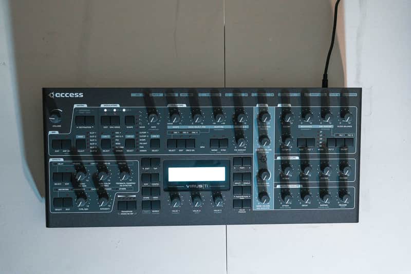 Access Virus TI2 Desktop Digital Synthesizer 2009 - 2023 - Black image 1