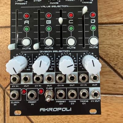 Frequency Central Akropoli Advanced Generative Eurorack Sequencer - Matt Black image 2