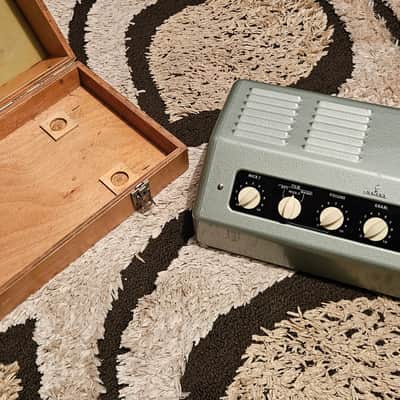Siemens 2524 ELA - 2x EL34 25w tube amp - Blue Grey Bild 2