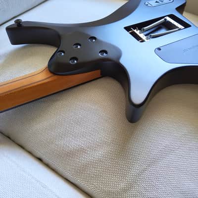 Strandberg Guitars Boden Metal NX 7 Tremolo - Black Granite, Fishman Fluence Multiscale Headless image 11