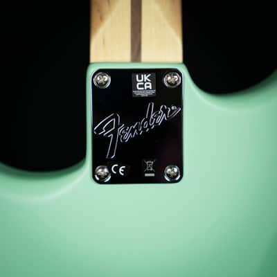 Fender American Performer Stratocaster HSS Satin Surf Green Maple Fingerboard (US22031221) image 15