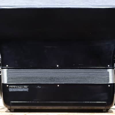 Titano T3095 Model 120-Bass 41-Key 7-Treble Switch Black Piano Accordion w/Bag image 4