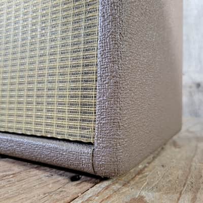 Fender Vibrolux Amp Wheat Grille 1962 - Brown Tolex image 7