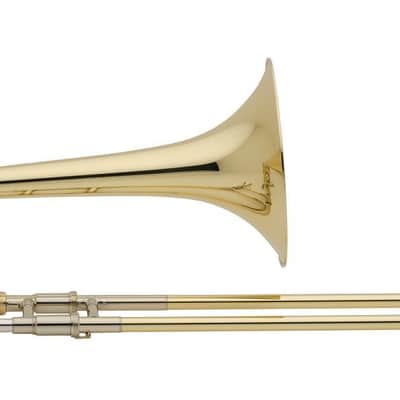 Bach Stradivarius 42BG Pro Gold Bell Trombone New In Box image 1
