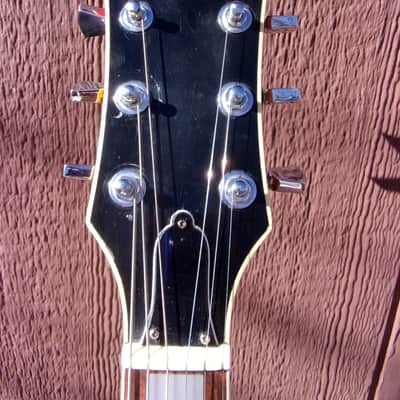 Memphis, set neck, single cut (LP copy), MIJ, 1970's, cherry sunburst, Duncans, case, volute, CIPOLLINA image 2