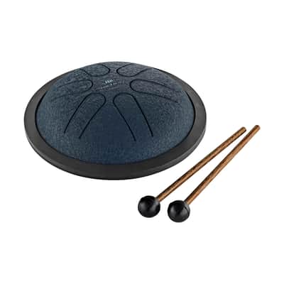 Meinl Sonic Energy Mini Steel Tongue Drum, 6 Inch, A Major, Navy Blue image 2