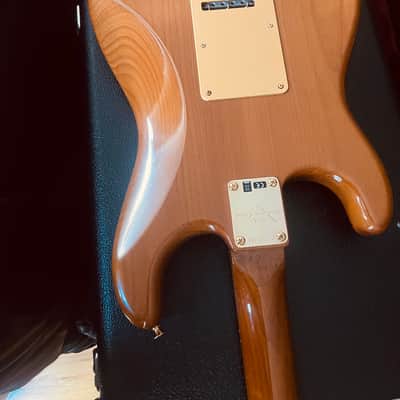 Mint Fender Custom Shop Artisan Pale Moon Ebony Strat Roasted AAA Birdseye Neck Ebony Board image 8