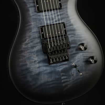 PRS DW (Dustie Waring) CE 24 "Floyd" - Whale Blue Smokewrap Burst image 6