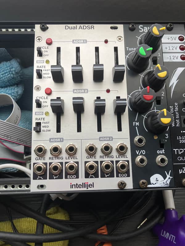 Intellijel Dual ADSR Eurorack Synth Module 2015 - 2018 - Silver