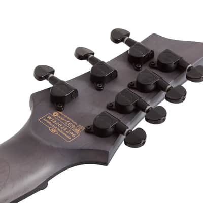 Schecter Omen Elite-7 Multiscale LH Black Cherry Burst image 10