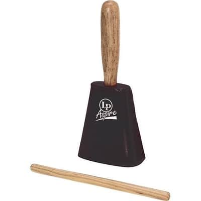 Lp Lpa900 Bk E Z Grip Cowbell On Handle image 1