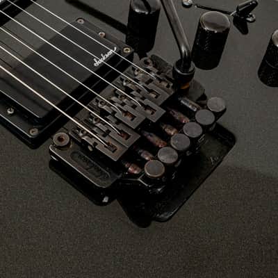 1990s Grover Jackson Soloist Custom HH Metallic Black, Japan image 7