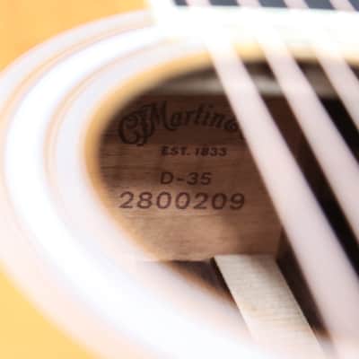 Martin D-35 Standard Series D-14 Fret Aging Toner Top Acoustic Guitar w/Case image 8